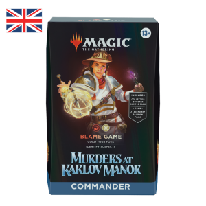 Murders at Karlov Manor - Commander Deck - Blame Game (Inglés)
