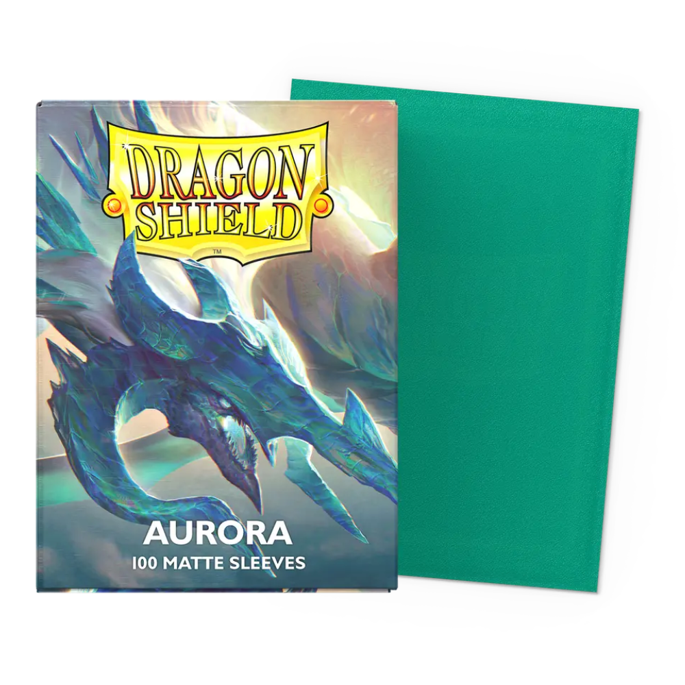 Dragon Shield – 100 Fundas de Cartas Standard Matte – Aurora - DualCollect