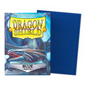 Dragon Shield – 100 Fundas de Cartas Standard Matte – Blue