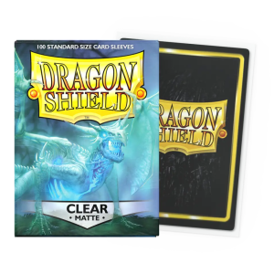 Dragon Shield – 100 Fundas de Cartas Standard Matte – Clear