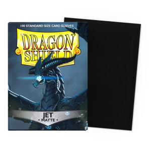 Dragon Shield – 100 Fundas de Cartas Standard Matte – Jet