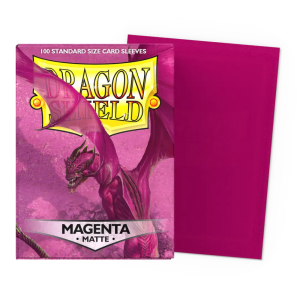 Dragon Shield – 100 Fundas de Cartas Standard Matte – Magenta