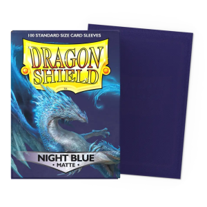 Dragon Shield – 100 Fundas de Cartas Standard Matte – Night Blue