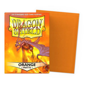Dragon Shield – 100 Fundas de Cartas Standard Matte – Orange