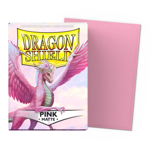 Dragon Shield – 100 Fundas de Cartas Standard Matte – Pink