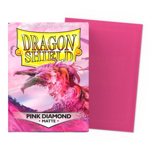 Dragon Shield – 100 Fundas de Cartas Standard Matte – Pink Diamond