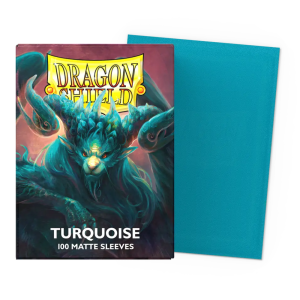 Dragon Shield – 100 Fundas de Cartas Standard Matte – Turquoise