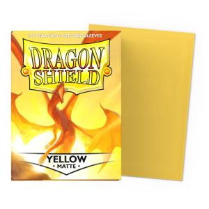Dragon Shield – 100 Fundas de Cartas Standard Matte – Yellow