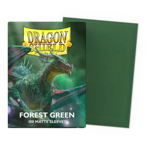 Dragon Shield – 100 Fundas de Cartas Standard Matte – Forest Green