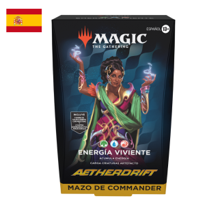 Aetherdrift - Commander Deck - Living Energy (Español)