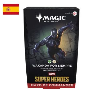 Marvel Super Heroes - Commander Deck - Wakanda Forever (Español)
